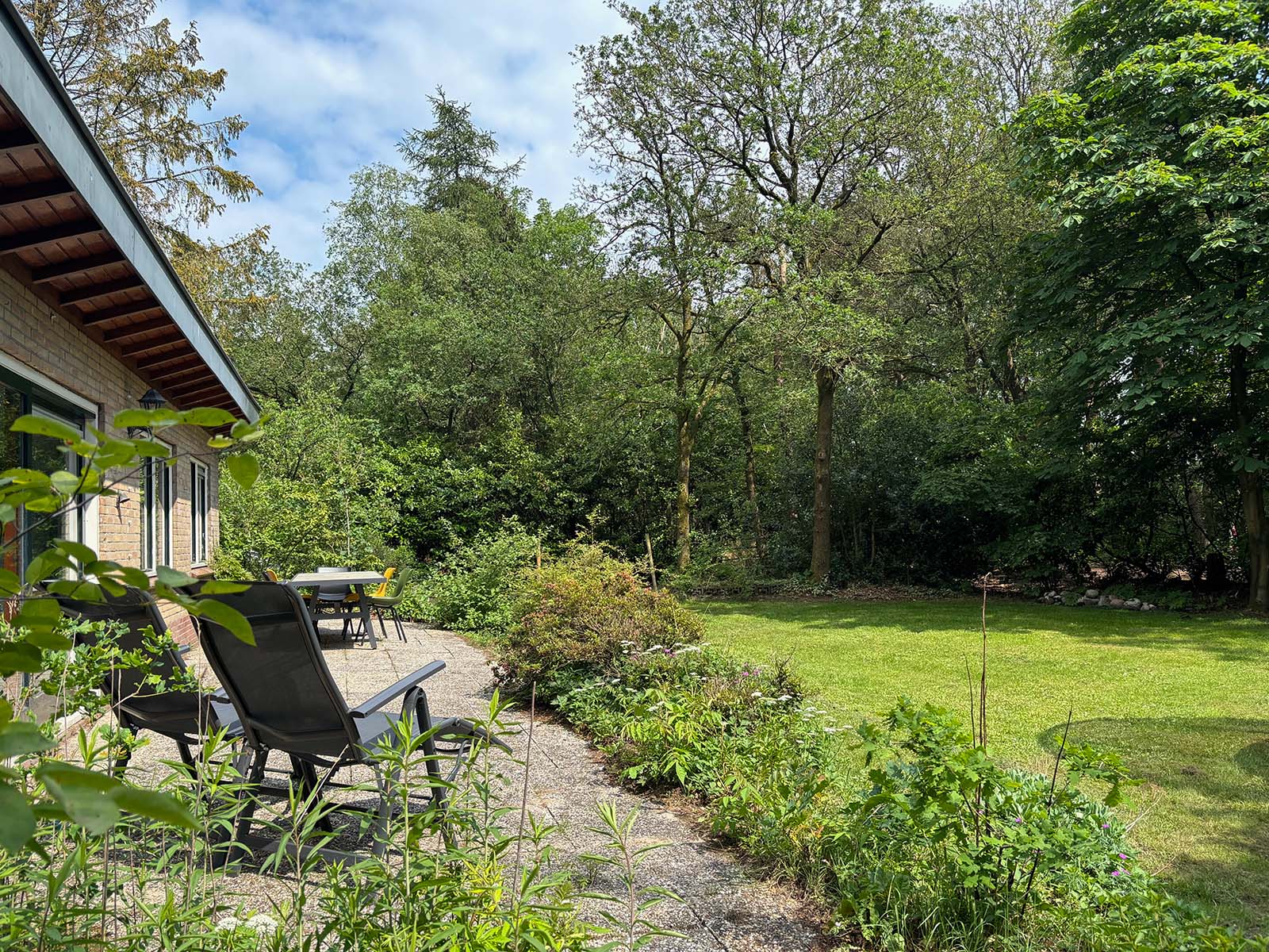 De Anserden Terras en Tuin
